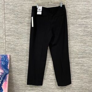 Zac & Rachel Black Mid Rise Dress Pants Straight-Leg With Pockets NWT MSRP $50